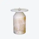 Totem Onyx Side Table
