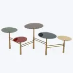 Table Basse Pebble Tapis D’Orient