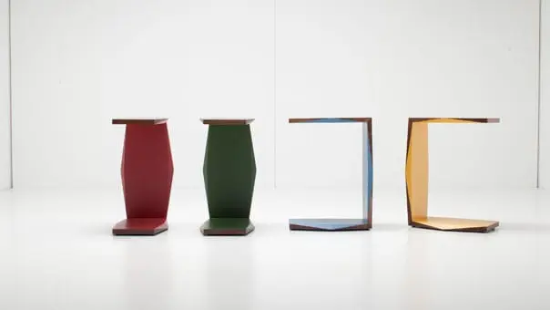 Origami C occasional table by Nada Debs