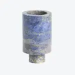 Vase Inside Out Blu Sodalite