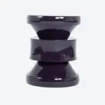 Tabouret Barth Les Intemporels Aubergine