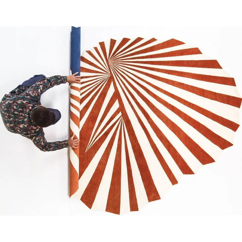 Nautilus Rug by Atelier Février - The Invisible Collection