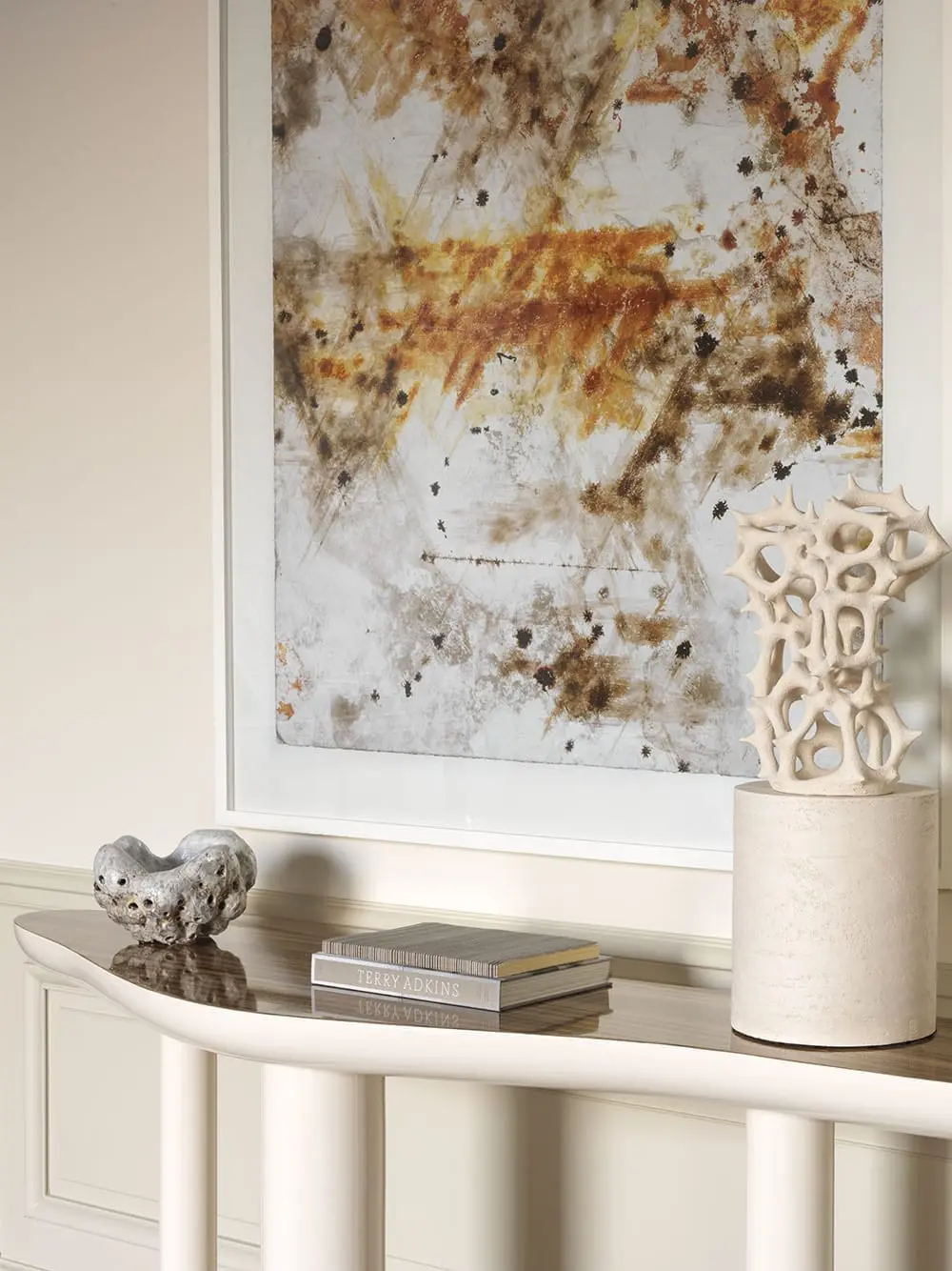 Console smooth wave by Damien Langlois-Meurinne, DLM - The Invisible Collection