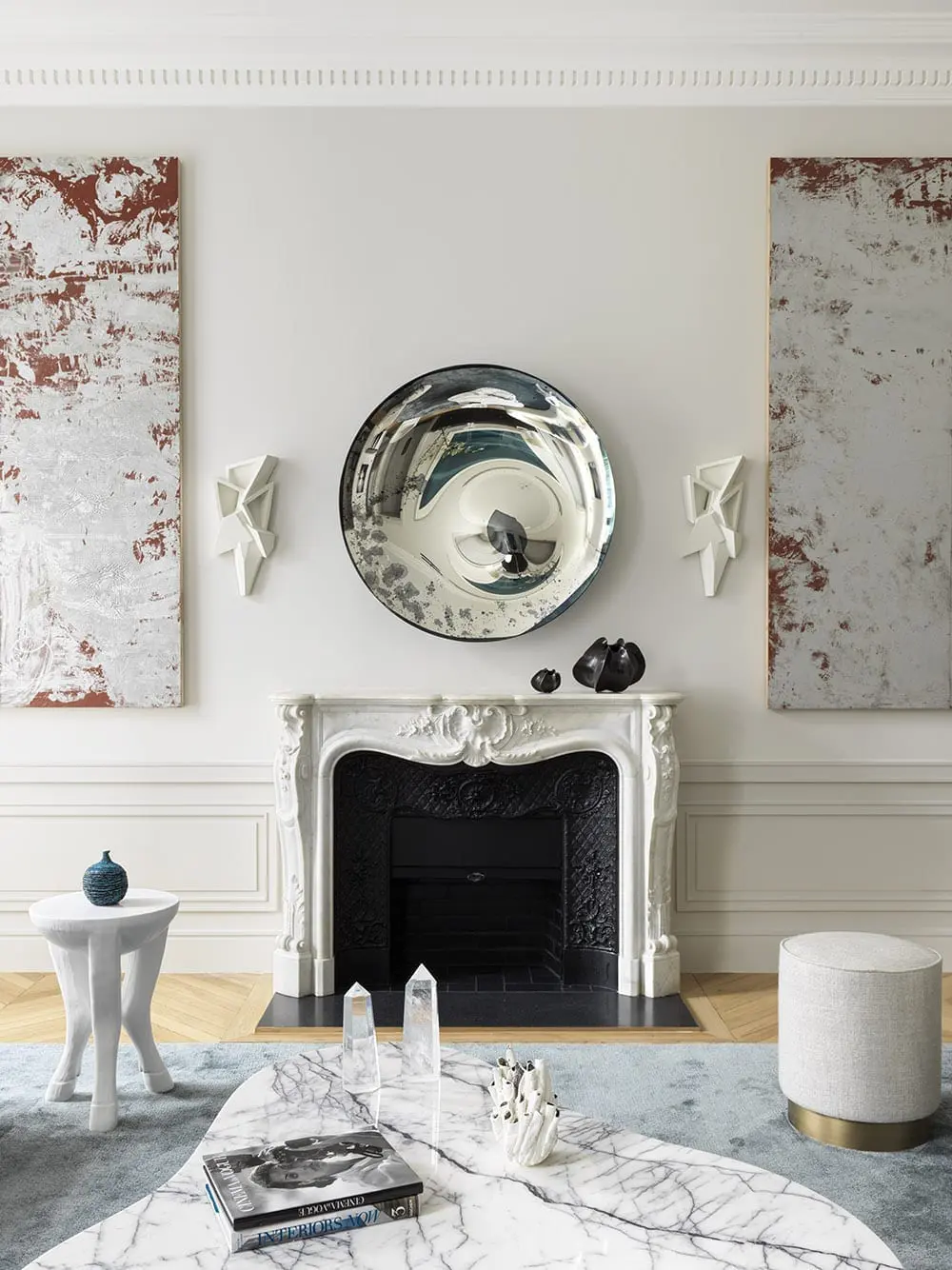 White Shadow Coffee Table by Damien Langlois-Meurinne, DLM