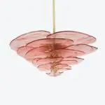 Lilypad Chandelier Pink