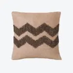 Zig Zag Beaded Housse de Coussin