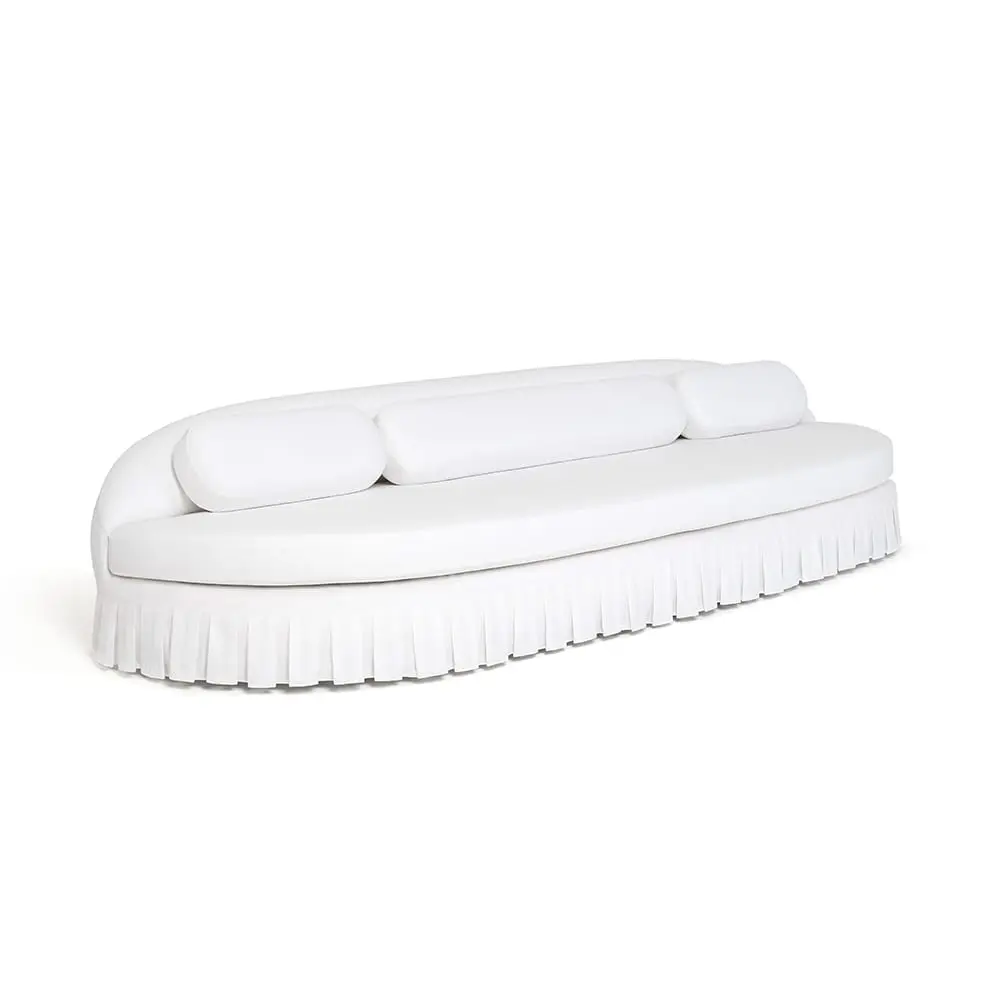 The Invisible Collection Palais Royal FrouFrou Sofa Pierre Augustin Rose