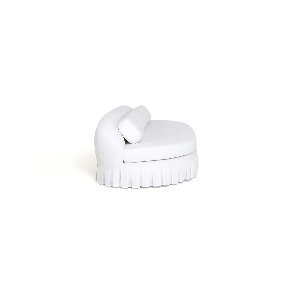 The Invisible Collection Palais Royal FrouFrou Sofa Pierre Augustin Rose
