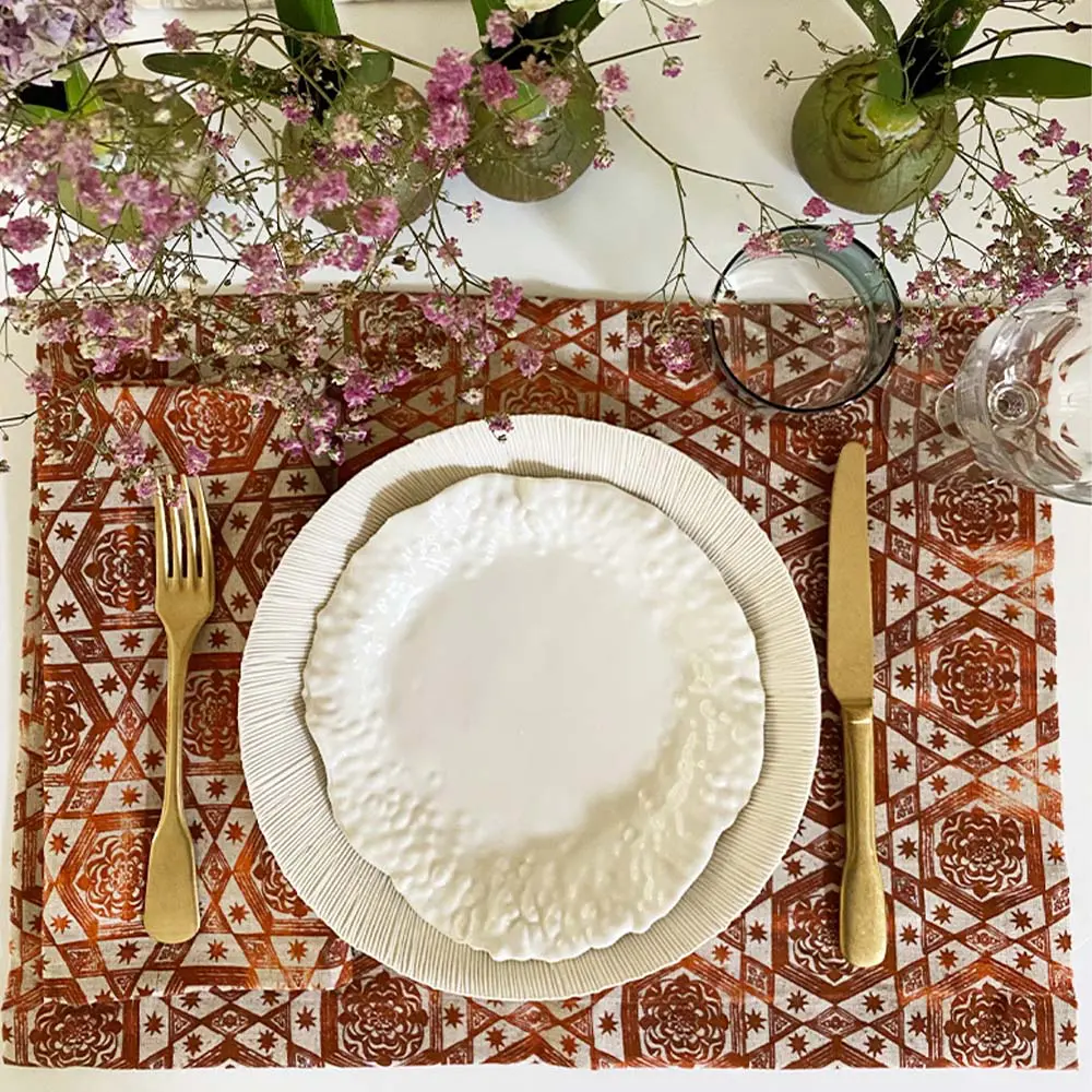 The Invisible Collection Etoiles Ocre Napkin Jennifer Shorto