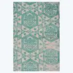 Lot de Serviettes de Table Etoiles Green