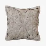 Diamond Large Weave Gris Clair Housse de Coussin
