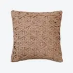 Diamond Small Weave Camel Housse de Coussin