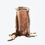 Melted Bronze Candle Holder N°3