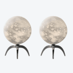 Lampes Tripode Lune LEM