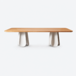 Dress Up Rectangular Dining Table Plaster