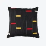 Pair of Black Mambo Cushions