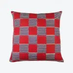 Pair of Hot Still Scale Pink Cushions