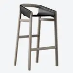 Dartagnan Barstool Grigio 1