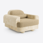 Fumoir Armchair Parchment