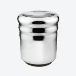 Wave Stool Silver