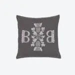 Cashmere Cushion Derby Grey & Brume