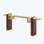 Brass Bridge Console