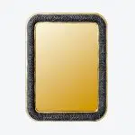 Rocaille Mirror Gold and Abyss Blue