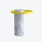 Table Salute M Blanc & Jaune