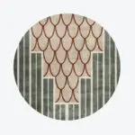 Ecaille Rug Green