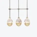 Glow 3 In Line Ceiling Lamp