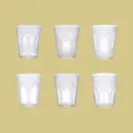 Set of 6 Crystal Glasses Palazzo