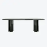 Table Swan Laque Vert