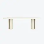 Table Swan Laque Ivoire