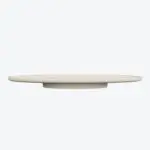 Swan Plate Table Lacquer Ivory