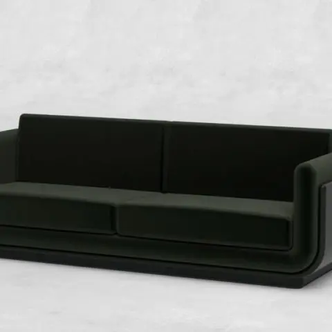 Ebisu Sofa - Small, Dedar - Vladimiro (inside) / Leather LLG touch (outside)