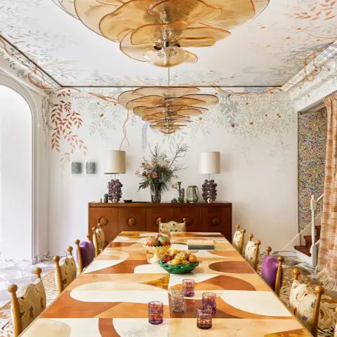 Lilypad Chandelier Champagne Laura Gonzalez The Invisible Collection