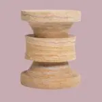 Barth Stool Travertine
