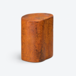 Tabouret Stone A Cuprite Brûlée