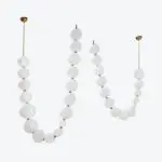 Collier de Perles Étagées Chandelier