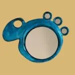 Petit Miroir Bleu ‘Four’