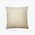Coussin Tissé Blanc