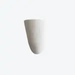 Grande Applique Terracotta Blanche