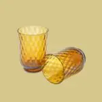 Set de 6 Verres à eau Balloton Ambre