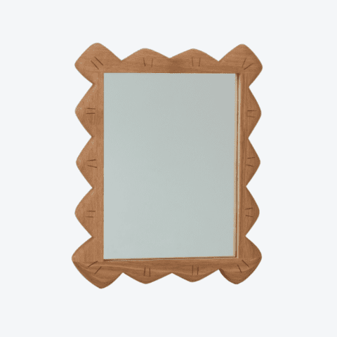 Quiet Loud Mirror - Natural Oak