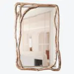 Miroir Aux Arbres Or L
