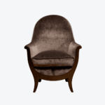 Pair of André Groult Bergère Armchairs