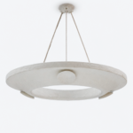 Petite Wolfe Disc Pendant