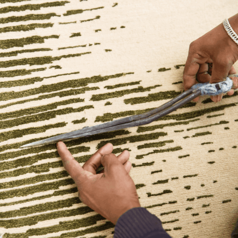 Vitesse Rug Oval Atelier Février The Invisible Collection