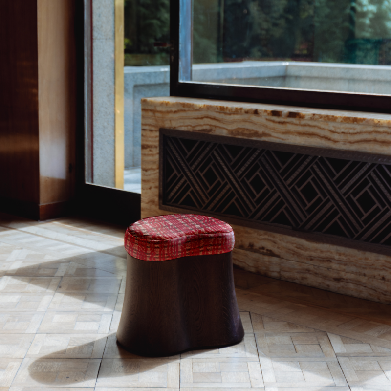 Rose Stool Jacques Doucet The Invisible Collection