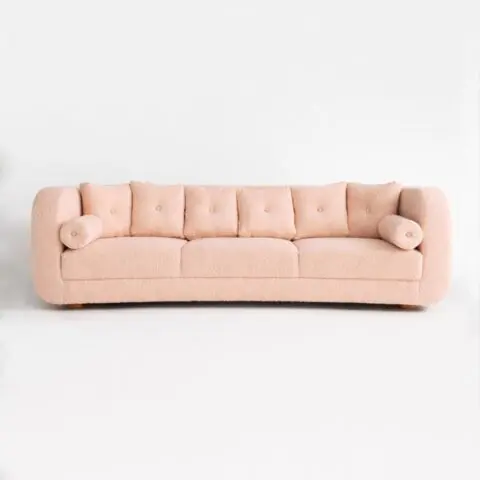 Spontini Sofa - Dedar, Shar Pei - Nude